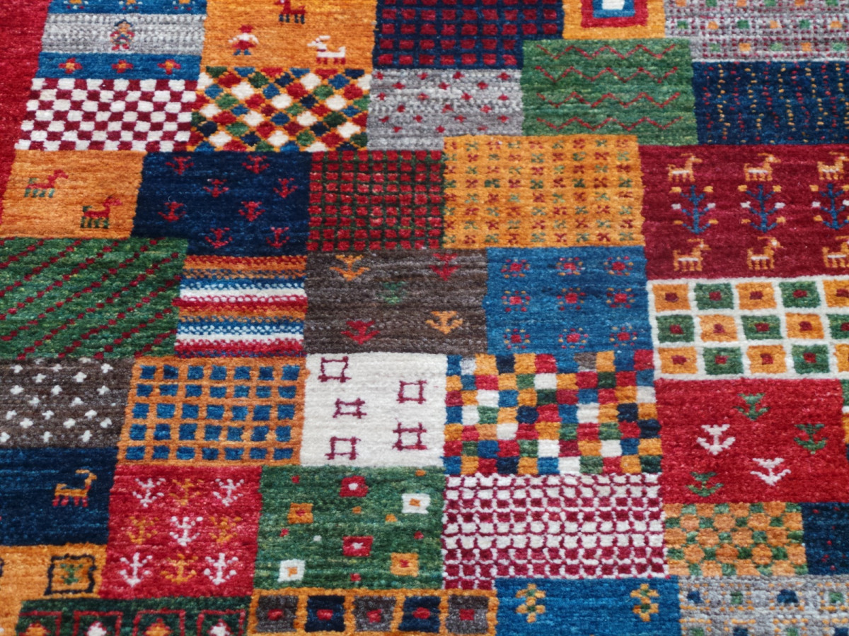 Persian Wool Gabbeh Rug PRG186 Persis Crafts